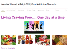 Tablet Screenshot of foodaddictiontherapynyc.com